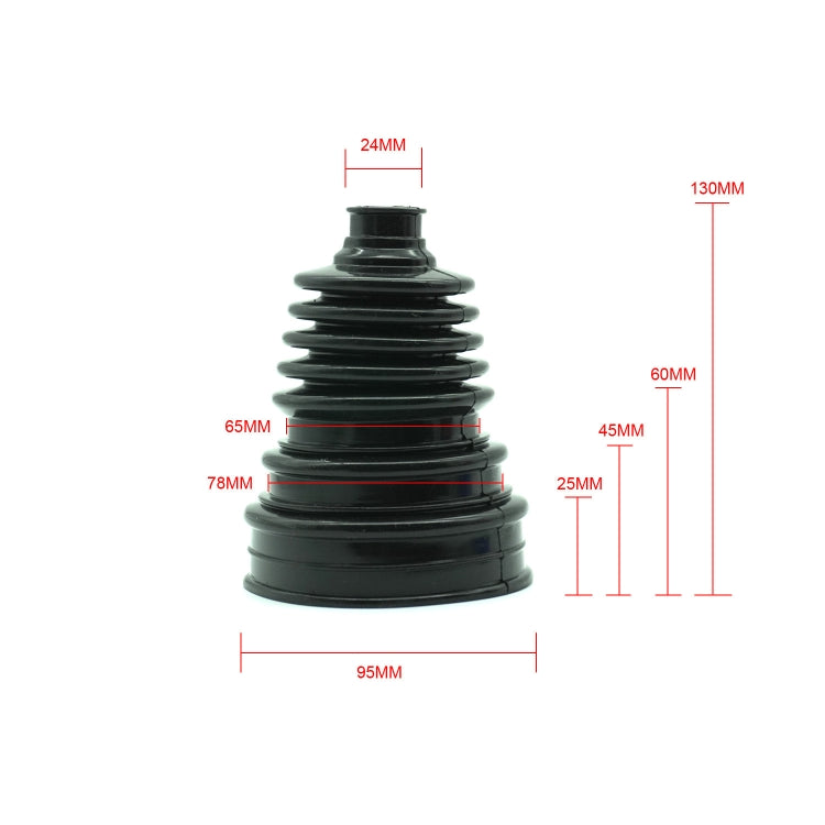 XH-6145 Car Steering Ball Rubber Dust Cover(Red) - Steering System by PMC TechLife | Online Shopping South Africa | PMC TechLife | Buy Now Pay Later Mobicred