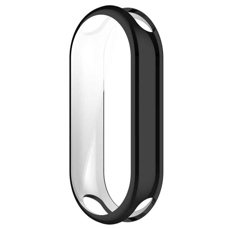 For Xiaomi Mi Band 8 / 9 Ceramic / 10 Ceramic Full Coverage TPU Electroplating Watch Protective Cover(Black) - free shipping - PMC TechLife - Order now!