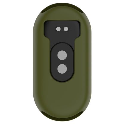 For Xiaomi Mi Band 8 Pure Color Silicone Watch Protective Case(Army Green) - Watch Cases by PMC Jewellery | Online Shopping South Africa | PMC Jewellery