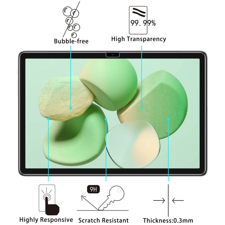 For DOOGEE T10 10.1 9H 0.3mm Explosion-proof Tempered Glass Film - Others by PMC TechLife | Online Shopping South Africa | PMC TechLife | Buy Now Pay Later Mobicred
