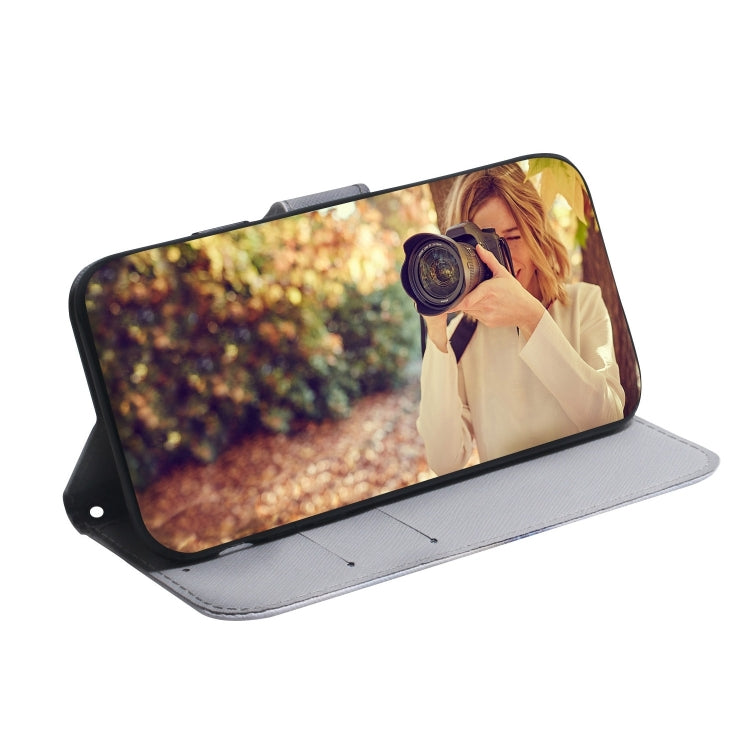 For iPhone 16 Pro Coloured Drawing Flip Leather Phone Case(Tiger) - iPhone 16 Pro Cases by PMC TechLife | Online Shopping South Africa | PMC TechLife | Buy Now Pay Later Mobicred