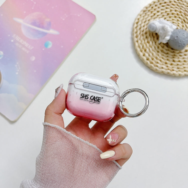 For AirPods 3 Transparent Glitter Bluetooth Earphone Protective Case(Sky Blue) - For AirPods 3 by PMC Jewellery | Online Shopping South Africa | PMC Jewellery | Buy Now Pay Later Mobicred