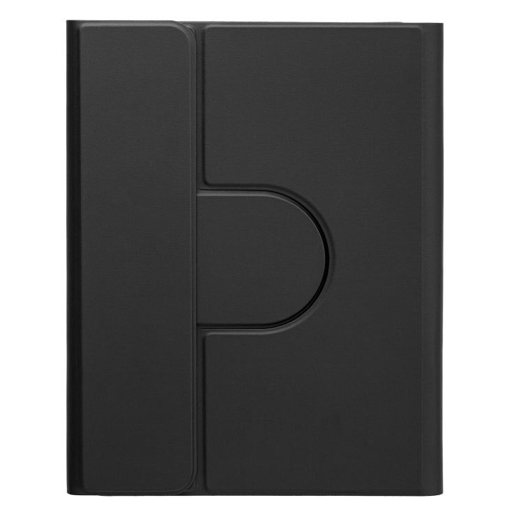 For iPad 10.2 2021 / Air 2019 Three-color Backlight Black 360 Degree Rotatable Bluetooth Keyboard Leather Case(Black) - Universal by PMC TechLife | Online Shopping South Africa | PMC TechLife