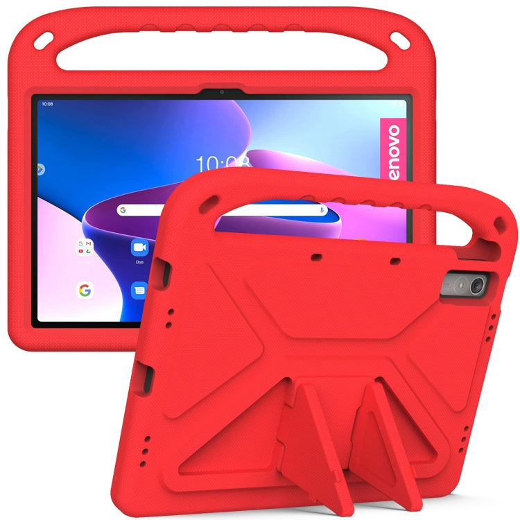 For Lenovo Pad Pro 2021 TB-J716F Handle Portable EVA Shockproof Tablet Case(Red) - Lenovo by PMC TechLife | Online Shopping South Africa | PMC TechLife | Buy Now Pay Later Mobicred