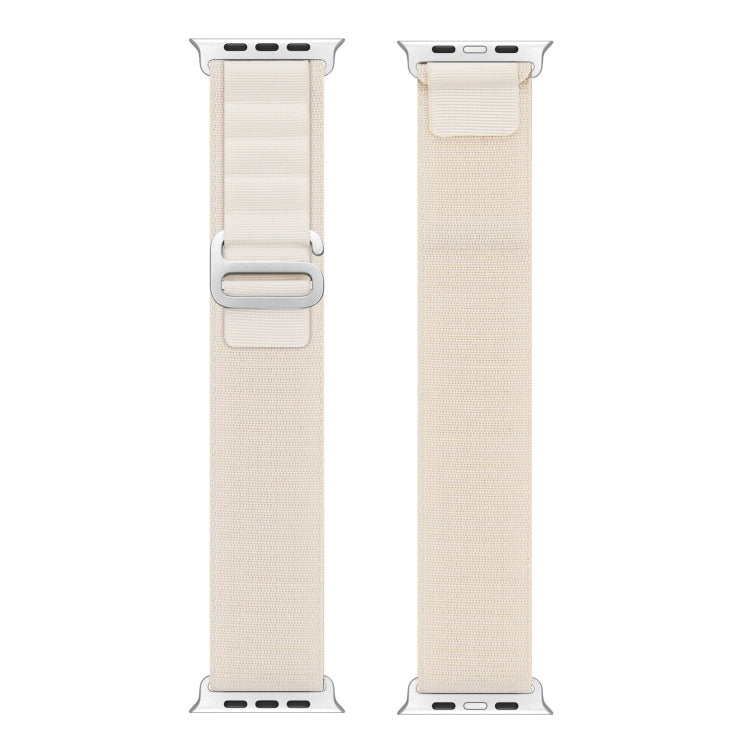 For Apple Watch Series 8 41mm DUX DUCIS GS Series Nylon Loop Watch Band(Starlight) - Watch Bands by DUX DUCIS | Online Shopping South Africa | PMC Jewellery | Buy Now Pay Later Mobicred