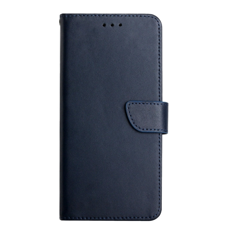 For Honor 90 HT02 Genuine Leather Fingerprint-proof Flip Phone Case(Blue) - Honor Cases by PMC TechLife | Online Shopping South Africa | PMC TechLife | Buy Now Pay Later Mobicred