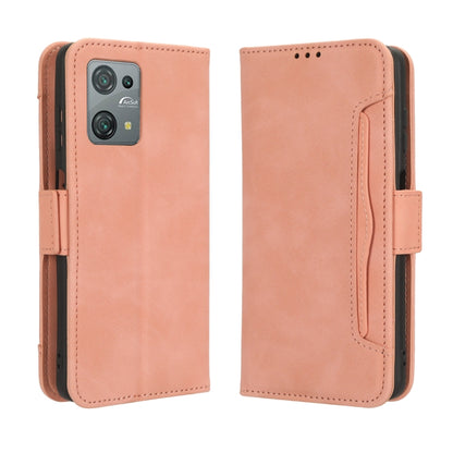 For Blackview Oscal C30 / C30 Pro Skin Feel Calf Texture Card Slots Leather Phone Case(Pink) - More Brand by PMC Jewellery | Online Shopping South Africa | PMC Jewellery