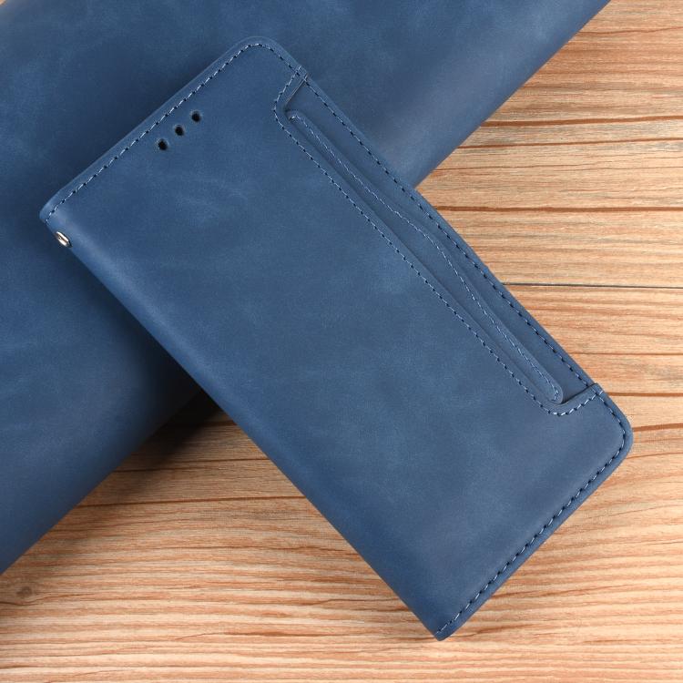 For Ulefone Note 20 Pro Skin Feel Calf Texture Card Slots Leather Phone Case(Blue) - Ulefone Cases by PMC TechLife | Online Shopping South Africa | PMC TechLife | Buy Now Pay Later Mobicred