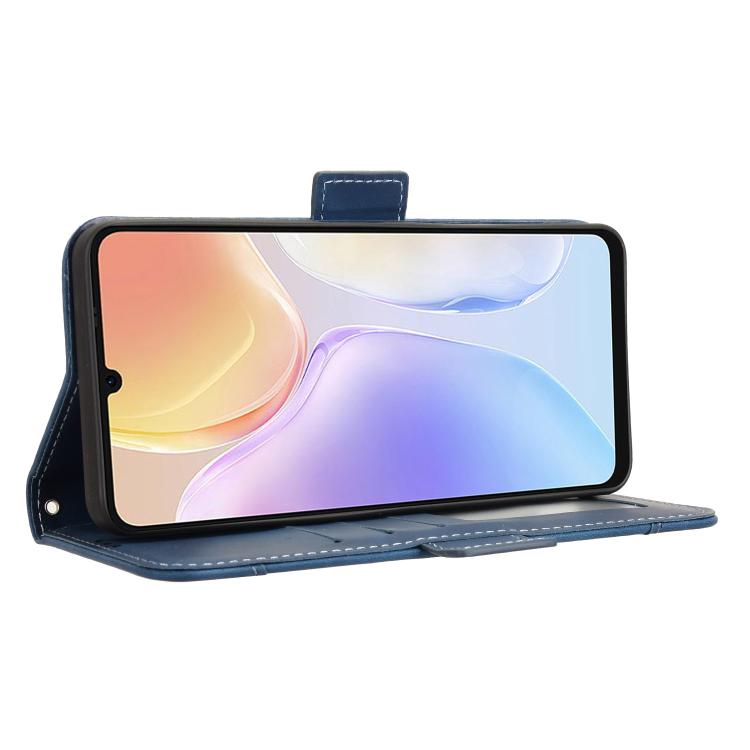 For Ulefone Note 20 Pro Skin Feel Calf Texture Card Slots Leather Phone Case(Blue) - Ulefone Cases by PMC TechLife | Online Shopping South Africa | PMC TechLife | Buy Now Pay Later Mobicred