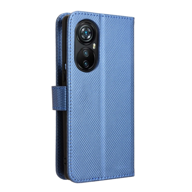For Blackview A200 Pro Diamond Texture Leather Phone Case(Blue) - More Brand by PMC TechLife | Online Shopping South Africa | PMC TechLife