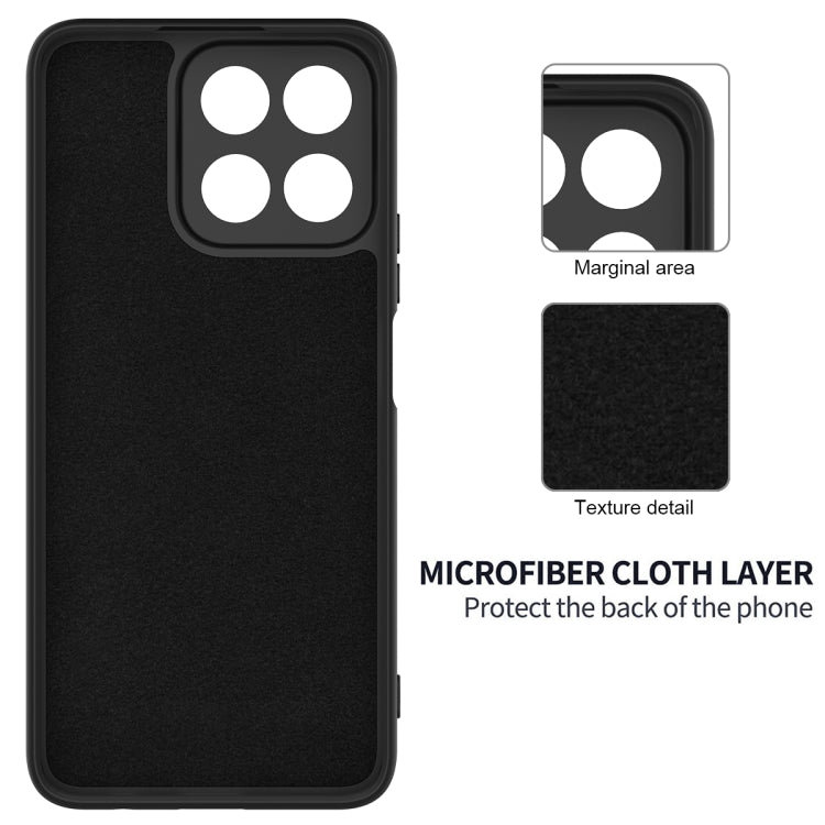 For Honor 200 Smart Solid Color Liquid Silicone Dropproof Full Coverage Phone Case(Black) - free shipping - PMC TechLife - Order now!
