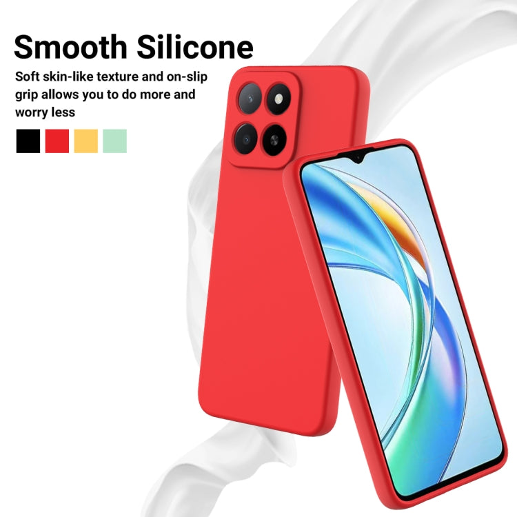 For Honor X5b / X5b Plus Solid Color Liquid Silicone Dropproof Full Coverage Phone Case(Red) - free shipping - PMC TechLife - Order now!