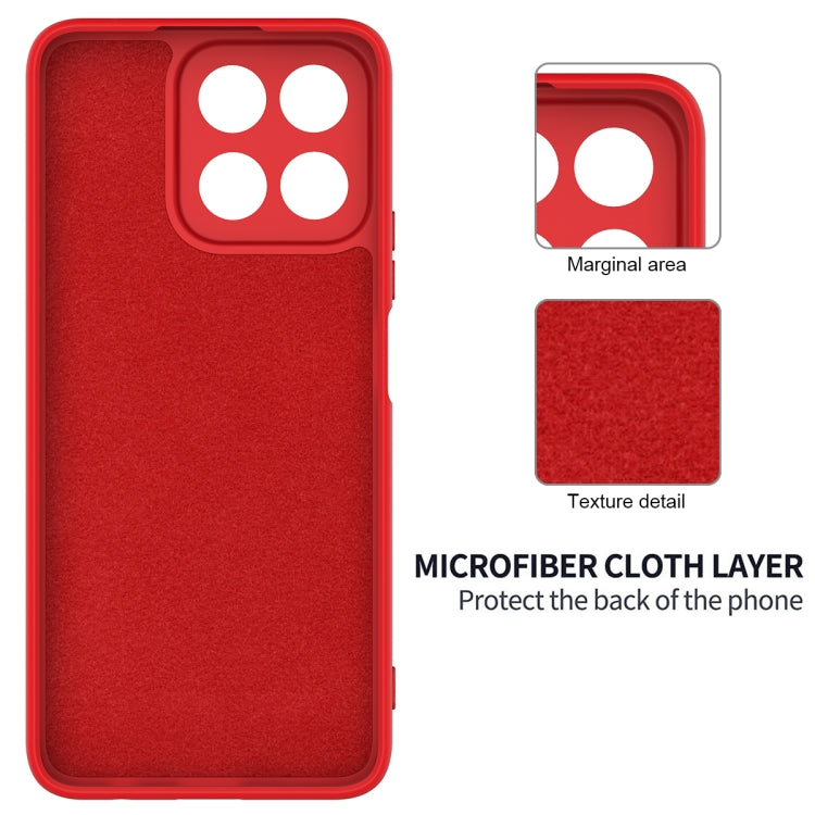 For Honor X5b / X5b Plus Solid Color Liquid Silicone Dropproof Full Coverage Phone Case(Red) - free shipping - PMC TechLife - Order now!