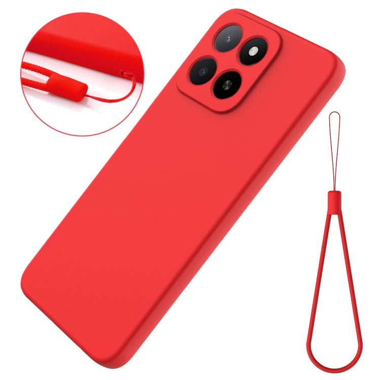 For Honor X5b / X5b Plus Solid Color Liquid Silicone Dropproof Full Coverage Phone Case(Red) - free shipping - PMC TechLife - Order now!