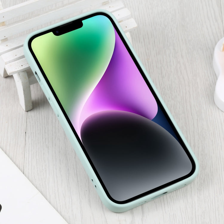 For iPhone 15 Liquid Silicone Magsafe Phone Case(Light Cyan) - free shipping - PMC TechLife - Order now!