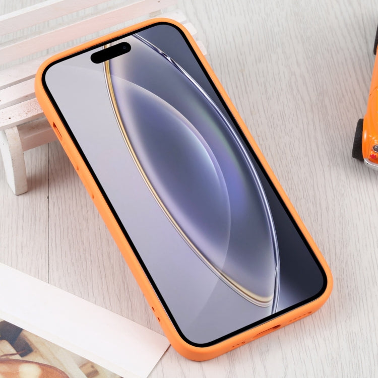 For iPhone 16 Pro Liquid Silicone Magsafe Phone Case(Orange) - iPhone 16 Pro Cases by PMC Jewellery | Online Shopping South Africa | PMC Jewellery | Buy Now Pay Later Mobicred