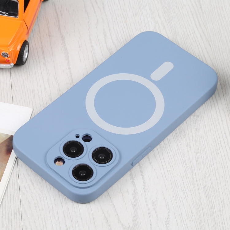 For iPhone 16 Plus Liquid Silicone Magsafe Phone Case(Lavender Grey) - free shipping - PMC Jewellery - Order now!