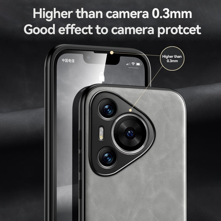 For Huawei nova 11 SE Skin Feel Magnetic Leather Back Phone Case(Blue) - free shipping - PMC TechLife - Order now!
