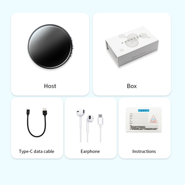 JNN M29 Portable Noise Reduction Smart Voice Control Magnetic Recorder, Memory:64GB - Recording Pen by JNN | Online Shopping South Africa | PMC TechLife | Buy Now Pay Later Mobicred