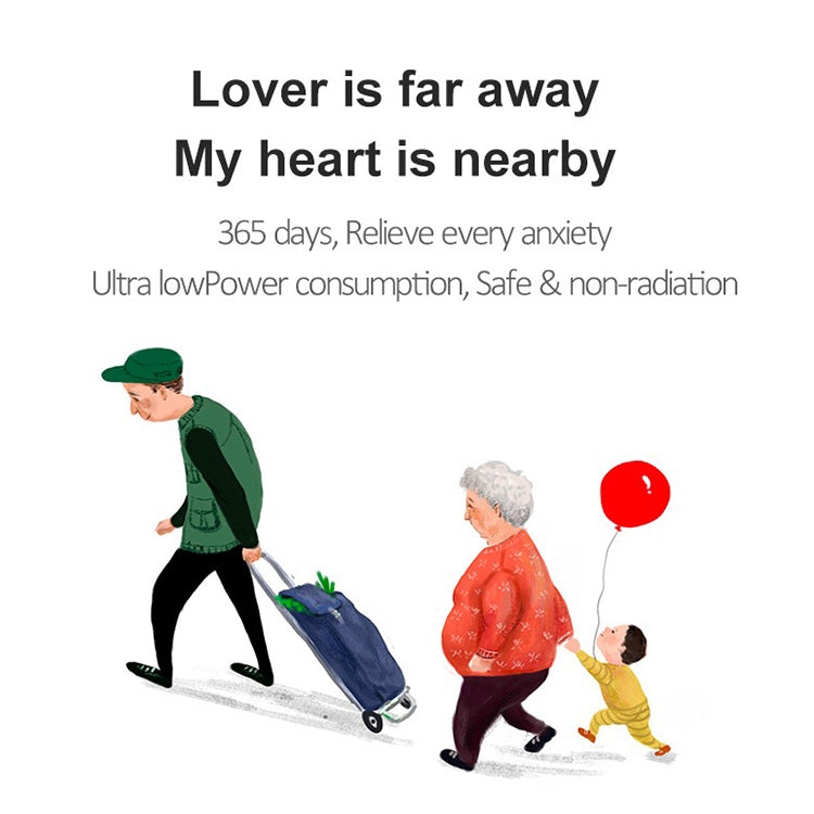 Global Location Tracker Anti-lost Protection Devices(White) - Personal Tracker by PMC TechLife | Online Shopping South Africa | PMC TechLife | Buy Now Pay Later Mobicred