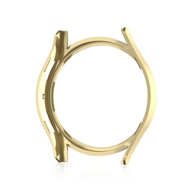 For Samsung Galaxy Watch 6 40mm Diamond Hollow PC Watch Protective Case(Gold) - Watch Cases by PMC TechLife | Online Shopping South Africa | PMC TechLife