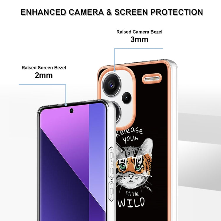 For Xiaomi Redmi Note 13 Pro+ 5G Electroplating Marble Dual-side IMD Phone Case(Natural Growth) - Note 13 Pro+ Cases by PMC Jewellery | Online Shopping South Africa | PMC Jewellery | Buy Now Pay Later Mobicred