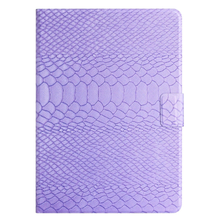 For Amazon Kindle Fire Max 11 Crocodile Texture Smart Leather Tablet Case(Purple) - Amazon by PMC TechLife | Online Shopping South Africa | PMC TechLife | Buy Now Pay Later Mobicred