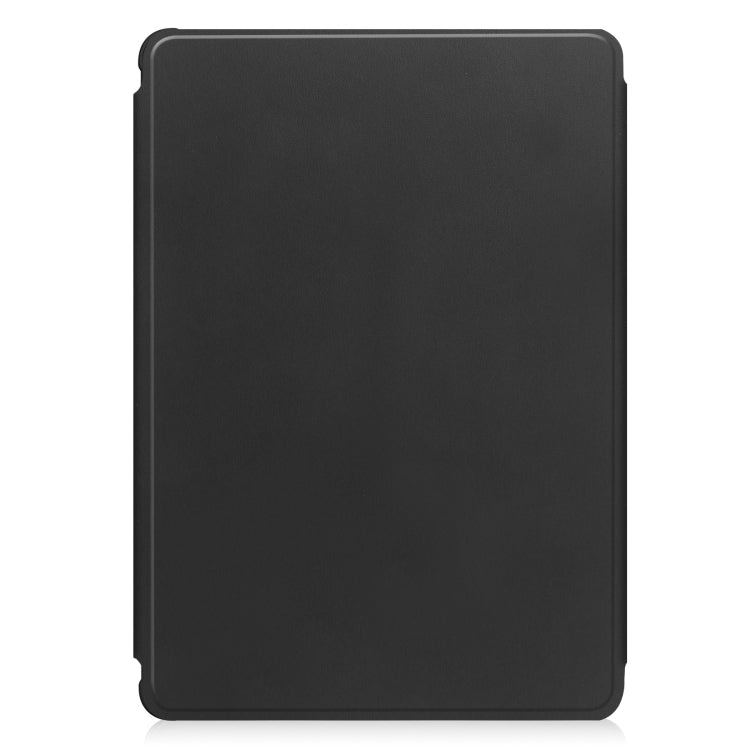 For Samsung Galaxy Tab A9+ 360 Rotation Transparent Smart Leather Case with Keyboard(Black) - Galaxy Tab A9+ by PMC TechLife | Online Shopping South Africa | PMC TechLife