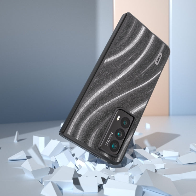 For Honor Magic Vs2 ABEEL Galactic Pattern Protective Phone Case(Grey) - Honor Cases by PMC TechLife | Online Shopping South Africa | PMC TechLife | Buy Now Pay Later Mobicred