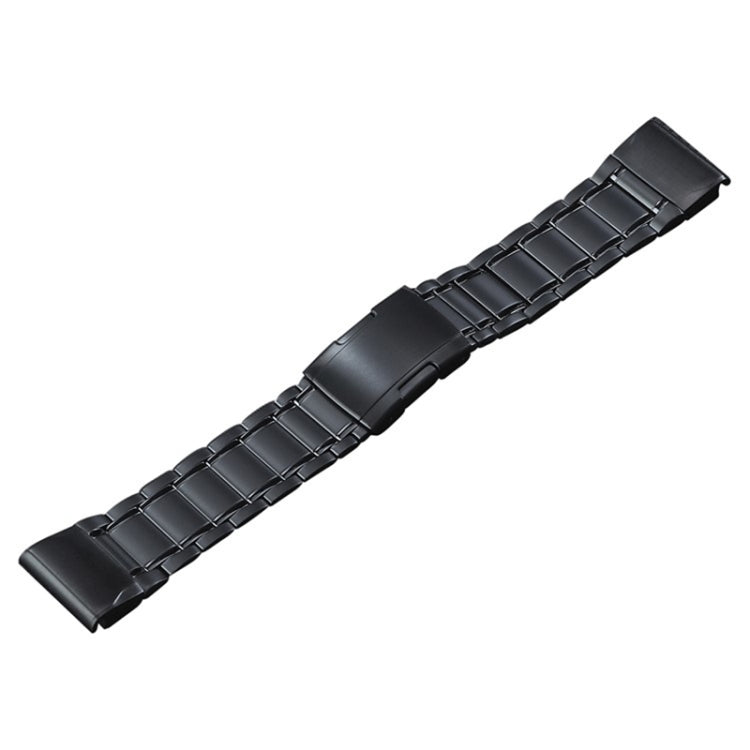 For Garmin Forerunner 965/955/945/935 22mm Quick Release Five Bead Titanium Steel Watch Band(Black) - Watch Bands by PMC TechLife | Online Shopping South Africa | PMC TechLife