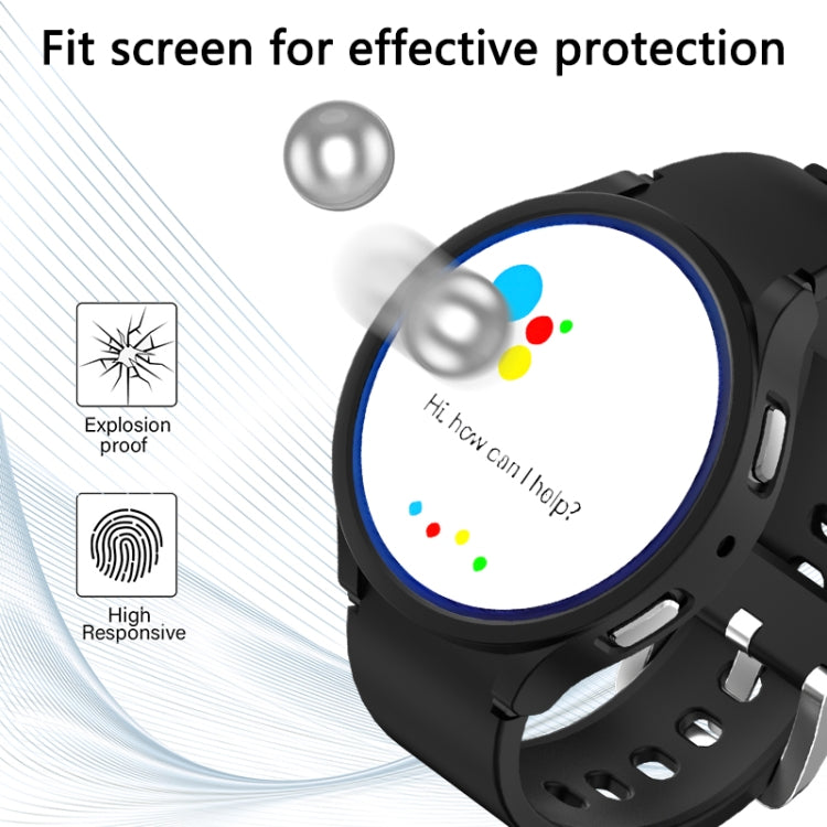 For Samsung Galaxy Watch 6 40mm Half-inclusive PC Watch Protective Case(Light Green) - Watch Cases by PMC TechLife | Online Shopping South Africa | PMC TechLife