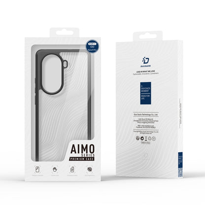 For OPPO Reno11 Pro Global DUX DUCIS Aimo Series Frosted Feel Phone Case(Black) - Reno11 Pro Cases by DUX DUCIS | Online Shopping South Africa | PMC Jewellery | Buy Now Pay Later Mobicred