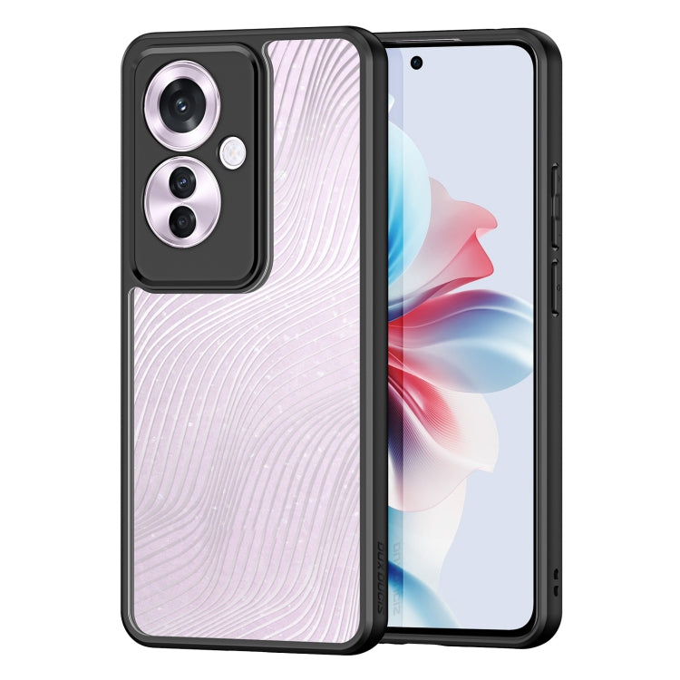 For OPPO Reno11 F/F25 Pro DUX DUCIS Aimo Series Frosted Feel Phone Case(Black) - Reno11 F Cases by DUX DUCIS | Online Shopping South Africa | PMC Jewellery