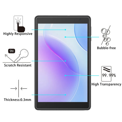 For Blackview Tab 50 WiFi 8.0 9H 0.3mm Explosion-proof Tempered Glass Film - Others by PMC Jewellery | Online Shopping South Africa | PMC Jewellery | Buy Now Pay Later Mobicred