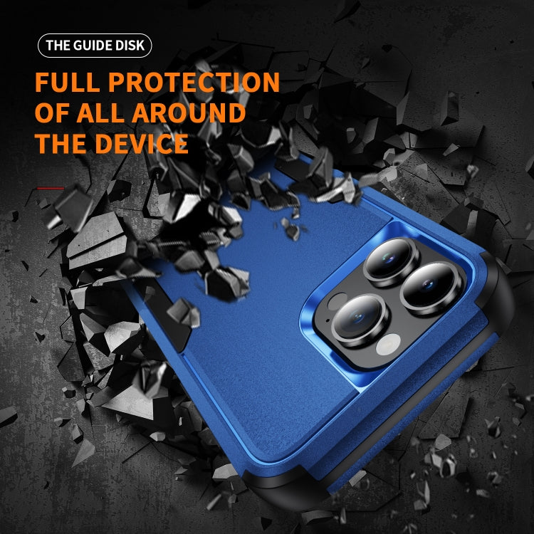 For iPhone 16 Pro Commuter Shockproof TPU + PC Phone Case(Royal Blue+Black) - free shipping - PMC TechLife - Order now!