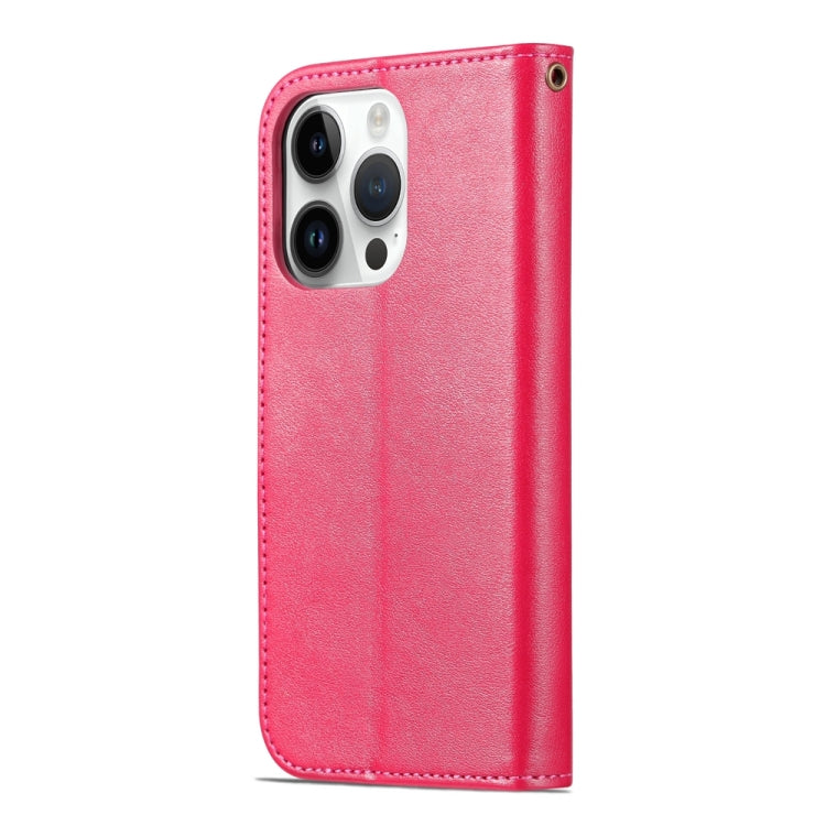 For iPhone 15 Pro Max AZNS Sheepskin Texture Flip Leather Phone Case(Red) - iPhone 15 Pro Max Cases by AZNS | Online Shopping South Africa | PMC Jewellery | Buy Now Pay Later Mobicred