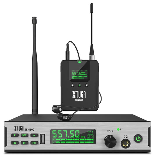 XTUGA SEM100 Professional Wireless In Ear Monitor System 1 BodyPacks(AU Plug) - Microphone by XTUGA | Online Shopping South Africa | PMC Jewellery | Buy Now Pay Later Mobicred