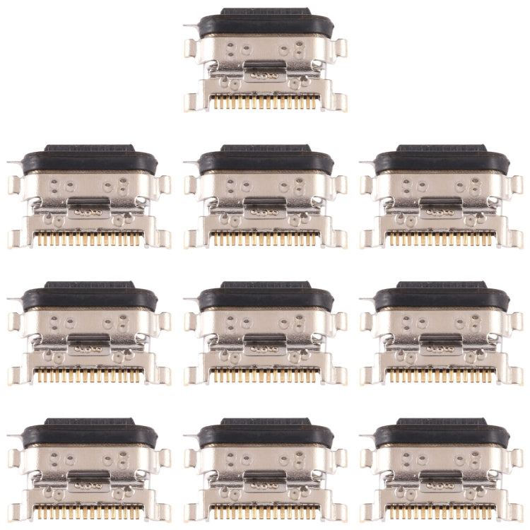 For Xiaomi CC9 Pro 10 PCS Charging Port Connector - Tail Connector by PMC TechLife | Online Shopping South Africa | PMC TechLife