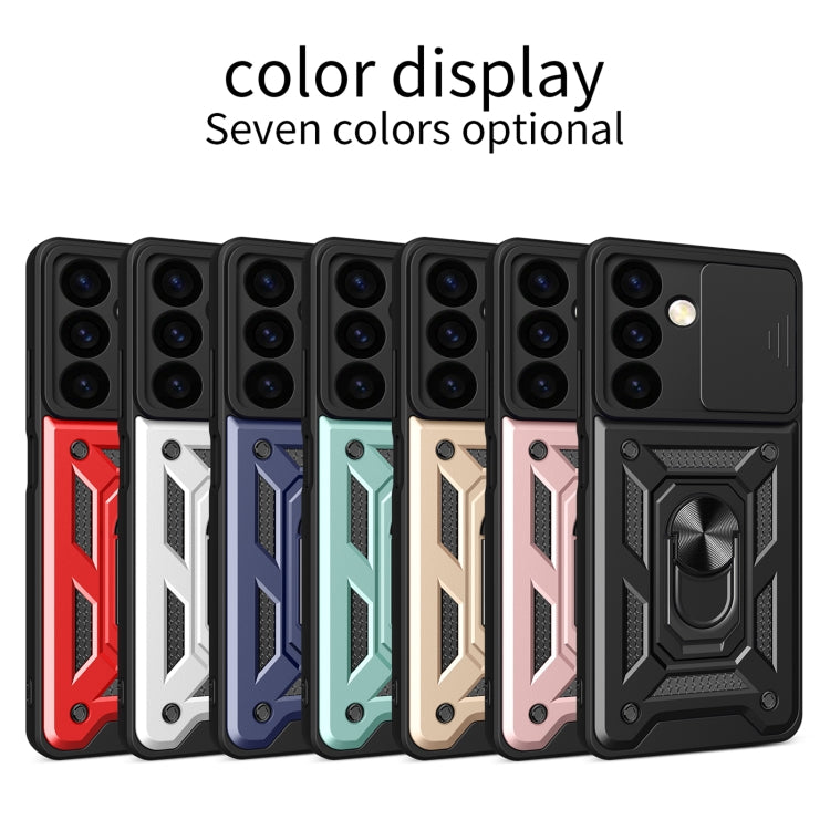 For Samsung Galaxy S24+ 5G Sliding Camera Cover Design TPU+PC Phone Case(Black) - free shipping - PMC TechLife - Order now!