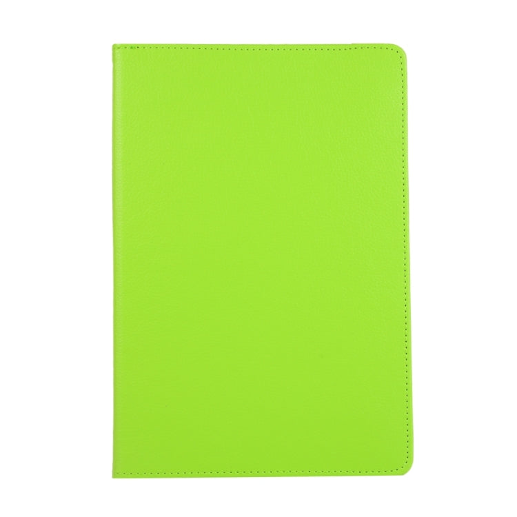 For Samsung Galaxy Tab S10 FE / S9 FE / S9 Litchi Texture 360 Degrees Rotation Holder Leather Tablet Case(Green) - free shipping - PMC Jewellery - Order now!