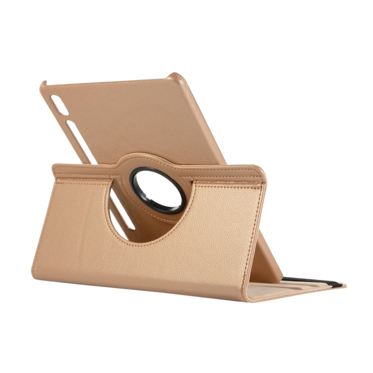 For Samsung Galaxy Tab S10 FE / S9 FE / S9 Litchi Texture 360 Degrees Rotation Holder Leather Tablet Case(Green) - free shipping - PMC Jewellery - Order now!