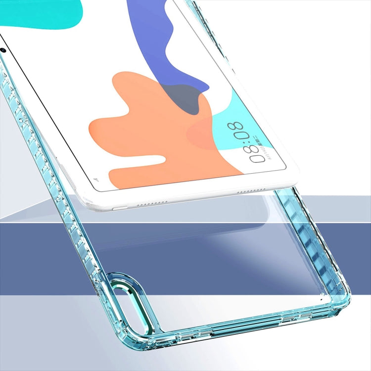 For Huawei MatePad 10.4 Clear Acrylic Shockproof Tablet Case(White) - free shipping - PMC TechLife - Order now!