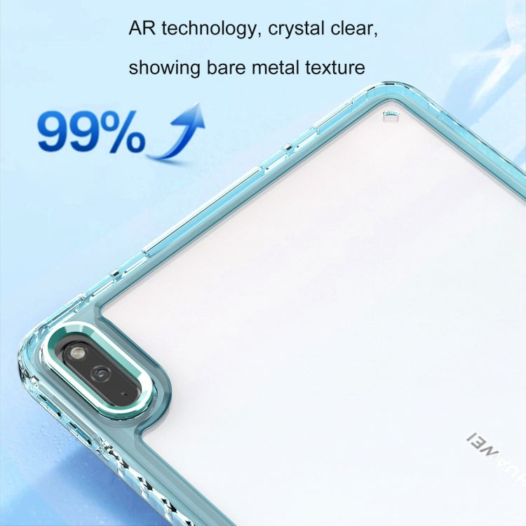For Huawei MatePad 10.4 Clear Acrylic Shockproof Tablet Case(White) - free shipping - PMC TechLife - Order now!