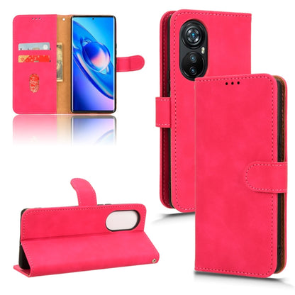 For Blackview A200 Pro Skin Feel Magnetic Flip Leather Phone Case(Rose Red) - More Brand by PMC Jewellery | Online Shopping South Africa | PMC Jewellery