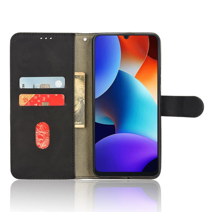 For Blackview Oscal Modern 8 / Color 8 Skin Feel Magnetic Flip Leather Phone Case(Black) - More Brand by PMC Jewellery | Online Shopping South Africa | PMC Jewellery | Buy Now Pay Later Mobicred