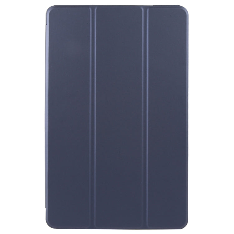 For Honor Pad X9 / X8 Pro Solid Color 3-folding Leather Tablet Case(Dark Blue) - free shipping - PMC TechLife - Order now!