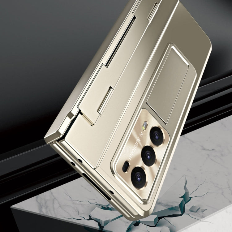 For Honor Magic V2 Integrated Folding Phone Case with Hinge(Black) - Honor Cases by PMC TechLife | Online Shopping South Africa | PMC TechLife | Buy Now Pay Later Mobicred