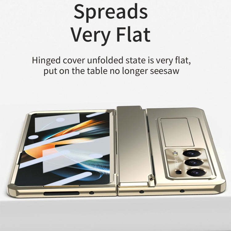 For Honor Magic V2 Integrated Folding Phone Case with Hinge(Blue) - Honor Cases by PMC TechLife | Online Shopping South Africa | PMC TechLife | Buy Now Pay Later Mobicred