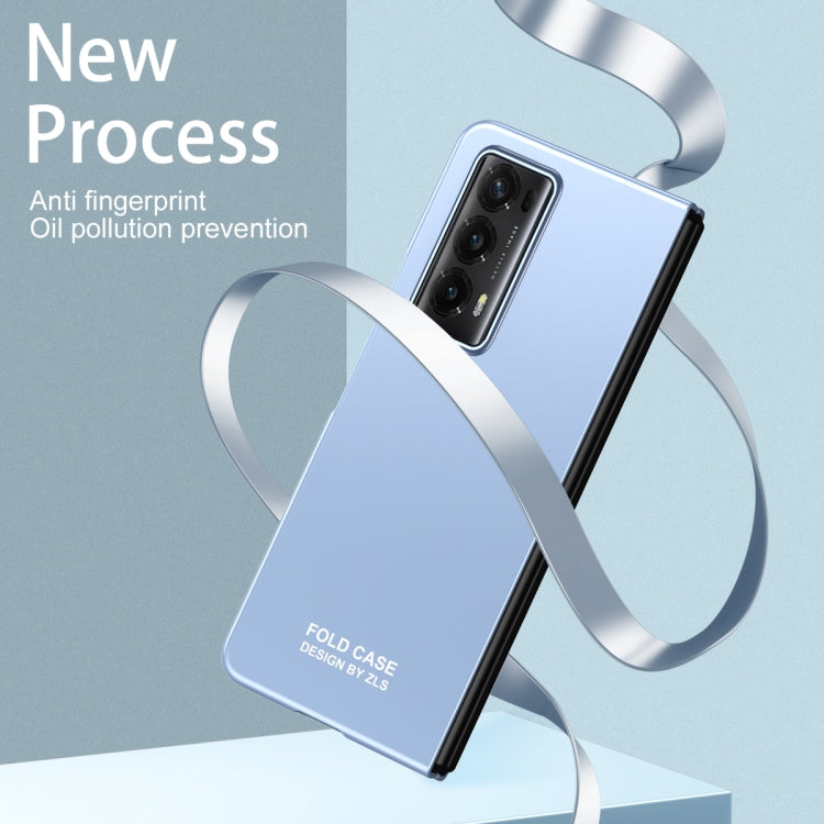 For Honor Magic V2 Integrated AG Matte Folding Phone Case(Black) - Honor Cases by PMC TechLife | Online Shopping South Africa | PMC TechLife | Buy Now Pay Later Mobicred