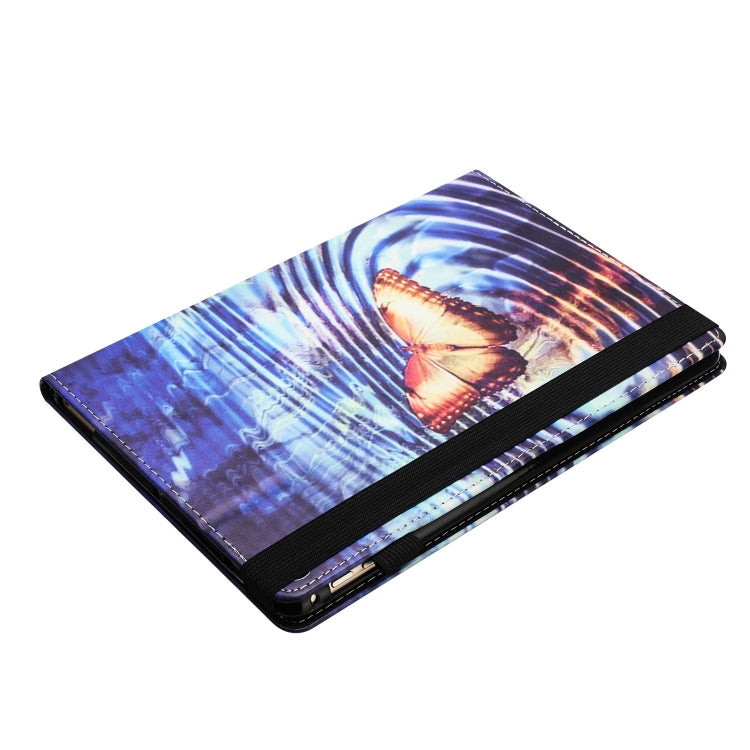 For iPad Pro 11 2024 Sewing Litchi Texture Smart Leather Tablet Case(Butterfly) - iPad Pro 11 2024 Cases by PMC TechLife | Online Shopping South Africa | PMC TechLife | Buy Now Pay Later Mobicred